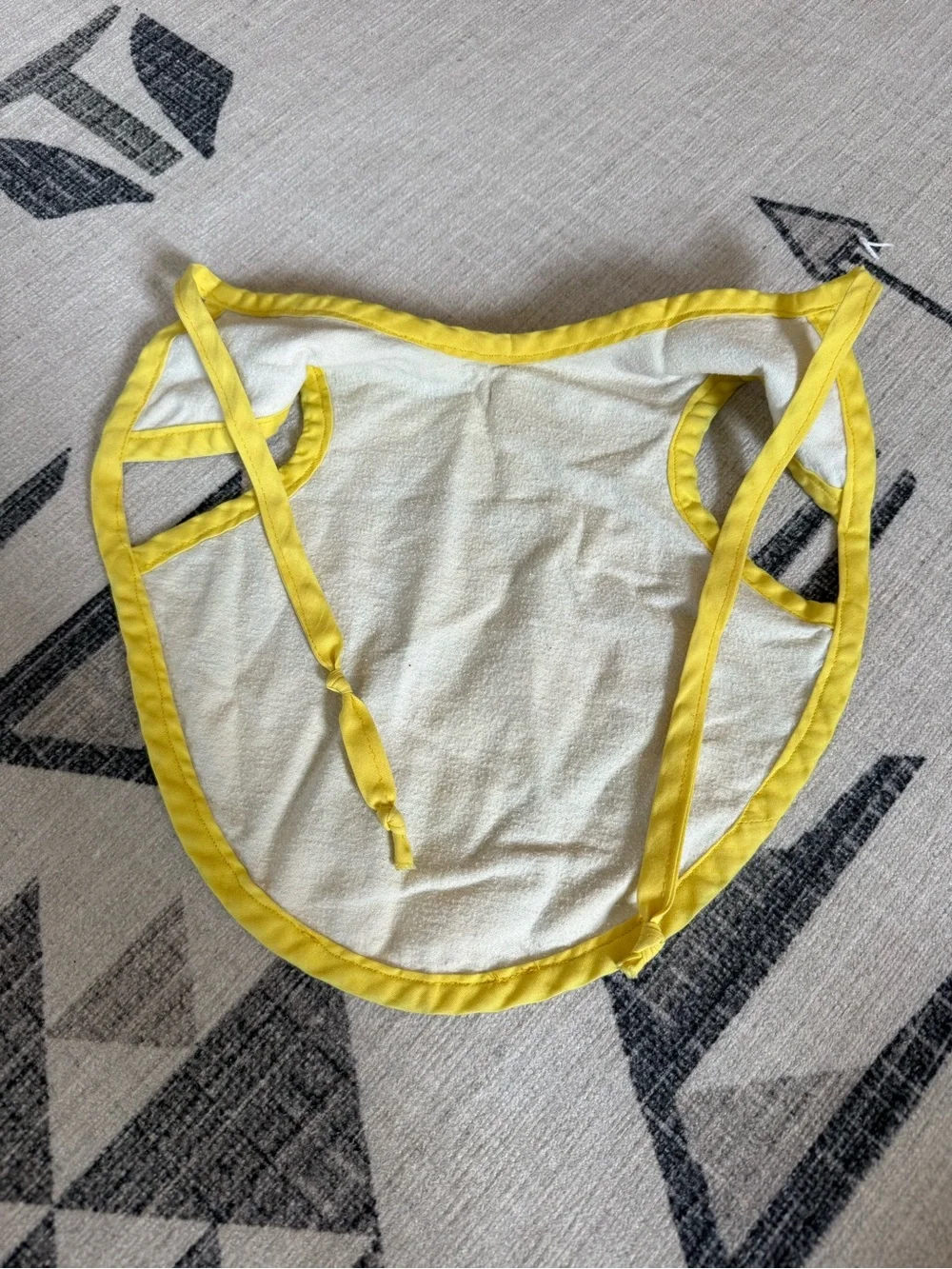 Homemade Escape-Proof SpongeBob Full Coverage Vest Bib